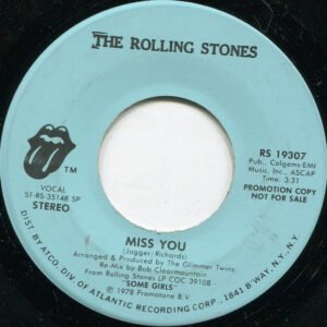 Rolling Stones, The: Miss You / Miss You